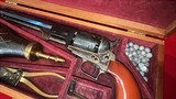 Colt 1851 Navy 36 Cal Revolver Colt Made Presentation Box - 2 of 8
