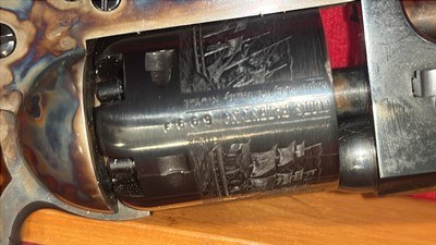 Colt 1851 Navy 36 Cal Revolver Colt Made Presentation Box - Image 5 of 8