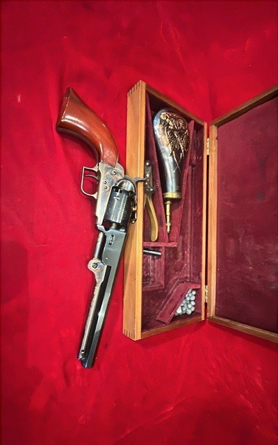 Colt 1851 Navy 36 Cal Revolver Colt Made Presentation Box - Image 8 of 8