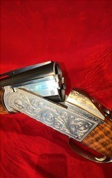 Krieghoff K80 12G O/U Factory Engraved, Luggage & Tube Set. West Germany production. - 10 of 15