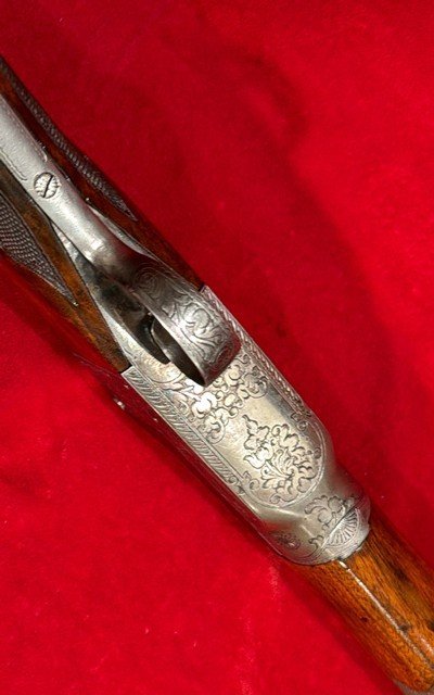 Factory Engraved ITHACA Grade 4E Single Barrel Trap 34 Inch - Image 9 of 12