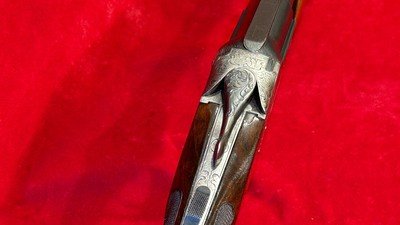 Factory Engraved ITHACA Grade 4E Single Barrel Trap 34 Inch - Image 7 of 12