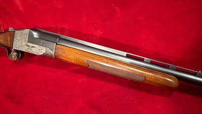 Factory Engraved ITHACA Grade 4E Single Barrel Trap 34 Inch - Image 3 of 12