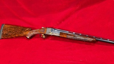 ITHACA 5E SINGLE BARREL TRAP! UNBELIEVABLE, Engraved and Inlayed, Factory Work - Image 1 of 14