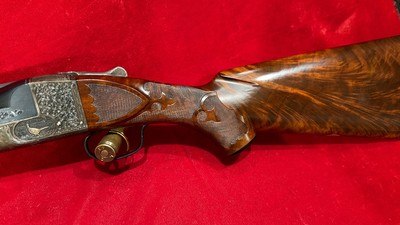 ITHACA 5E SINGLE BARREL TRAP! UNBELIEVABLE, Engraved and Inlayed, Factory Work - Image 10 of 14