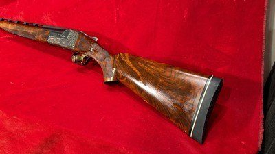 ITHACA 5E SINGLE BARREL TRAP! UNBELIEVABLE, Engraved and Inlayed, Factory Work - Image 9 of 14