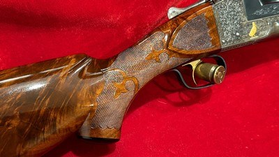 ITHACA 5E SINGLE BARREL TRAP! UNBELIEVABLE, Engraved and Inlayed, Factory Work - Image 5 of 14