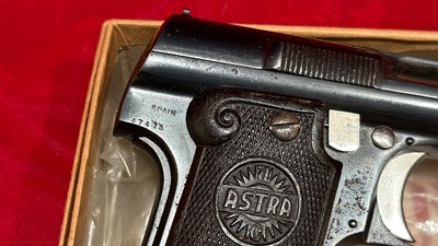 ASTRA Model 1921 / M 400 in 9MM Largo C&R Eligible - Image 5 of 8