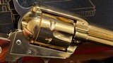 COLT Single Action Frontier Scout 22 LR GOLD Plated California Bicentennial Edition - Image 6 of 8