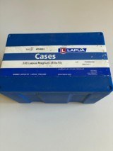Lapua brand .338 Lapua Magnum Factory New Brass... unfired, no primers