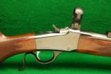 Browning Model 1885 Low Wall Rifle .223 Remington - 2 of 7