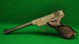 Hi-Standard Model "B" .Pistol .22 LR - 1 of 3
