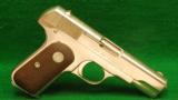 Colt Model Nickel 1908 Pocket Caliber 380 Pistol - 1 of 2