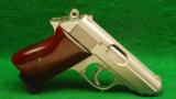 Walther Stainless Model PPK Caliber 380 ACP DA Pistol - 1 of 2