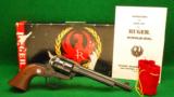 Ruger Single Six Combo 22LR / 22 WMR SA Revolver - 1 of 2