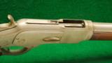 Winchester 3rd Model 1873 Caliber 32 WCF Lever Action Rifle - 4 of 8