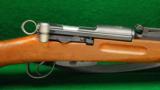Schmidt-Rubin Model 31 Caliber 7.5 x 55 Straight Pull Rifle - 1 of 6