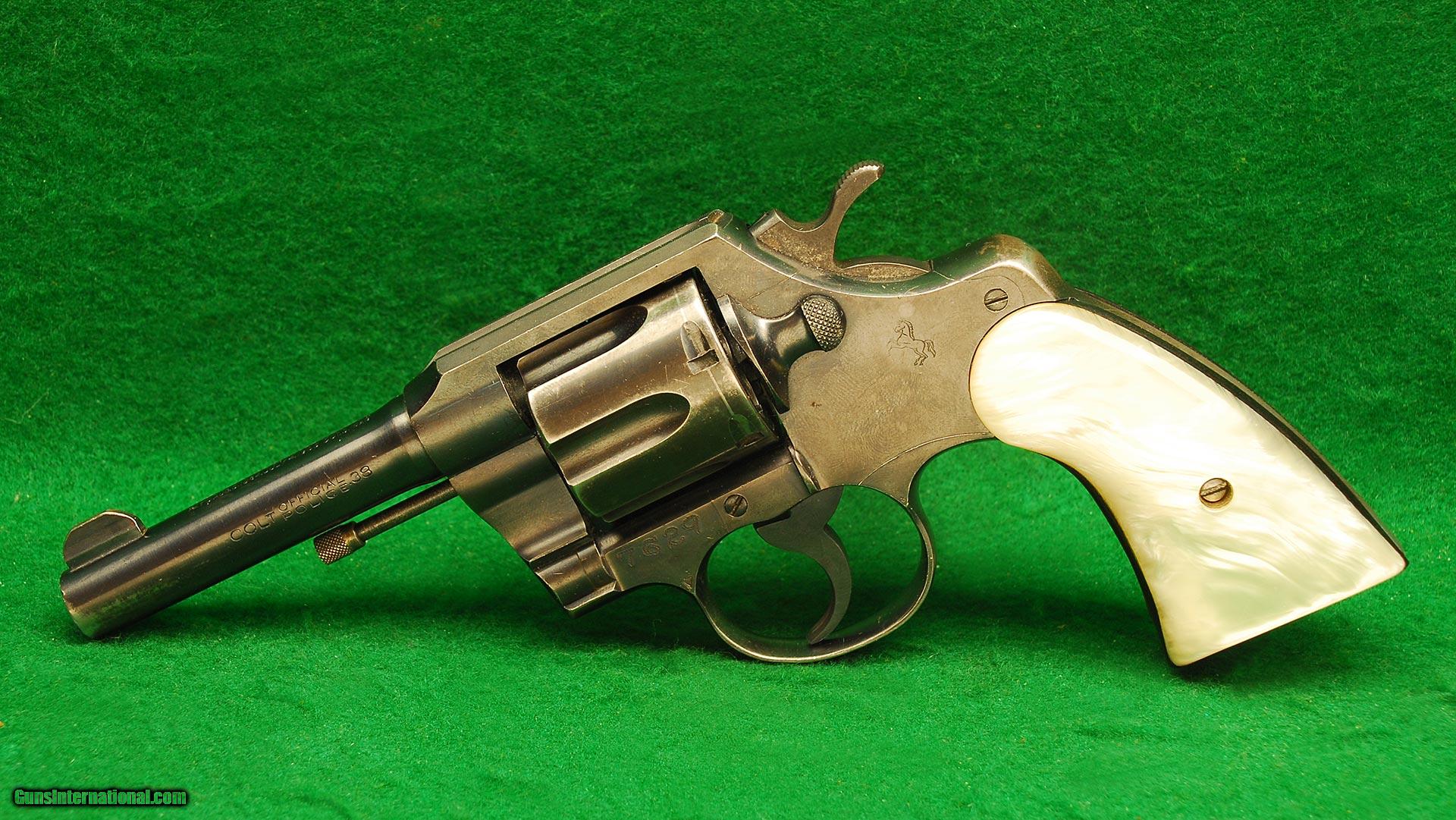 Colt Official Police Caliber 38 Special Revolver 4014