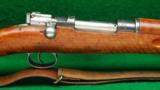 Swedish Mauser Model 1906 Caliber 6.5 x 55 Bolt Action Rifle - 1 of 9