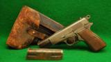 Fabrique Nationale Type III Hi Power Caliber 9mm Nazi Proofed Pistol - 1 of 5