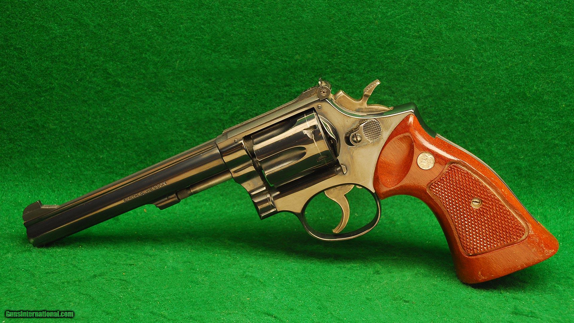 Smith And Wesson Model 17 3 Caliber 22lr Revolver 