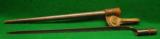 US Model 1873 Rifle Bayonet with Scabbard and Frog - 1 of 1