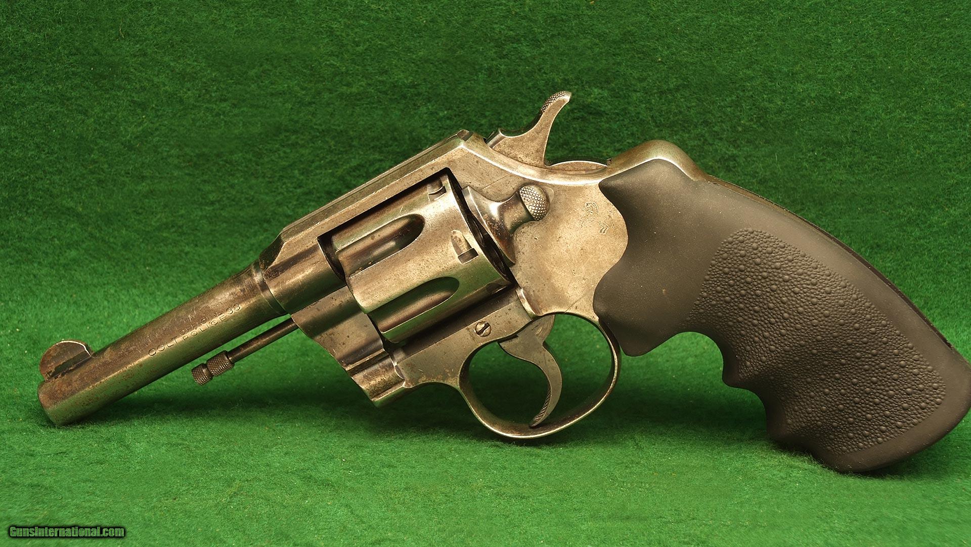 Colt Official Police Caliber 38 Special Da Revolver 2707