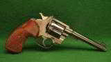 Colt New Service Shooting Master Caliber 38 Special DA Revolver - 1 of 5