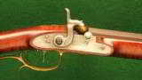 Custom Golcher Lock 40 caliber half stock Percusion Kentucky Rifle - 1 of 7