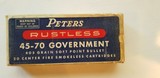 Peters rustless 45-70 Government - 1 of 1