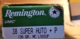 Remington 38 Super Auto 130 gr - 2 of 2