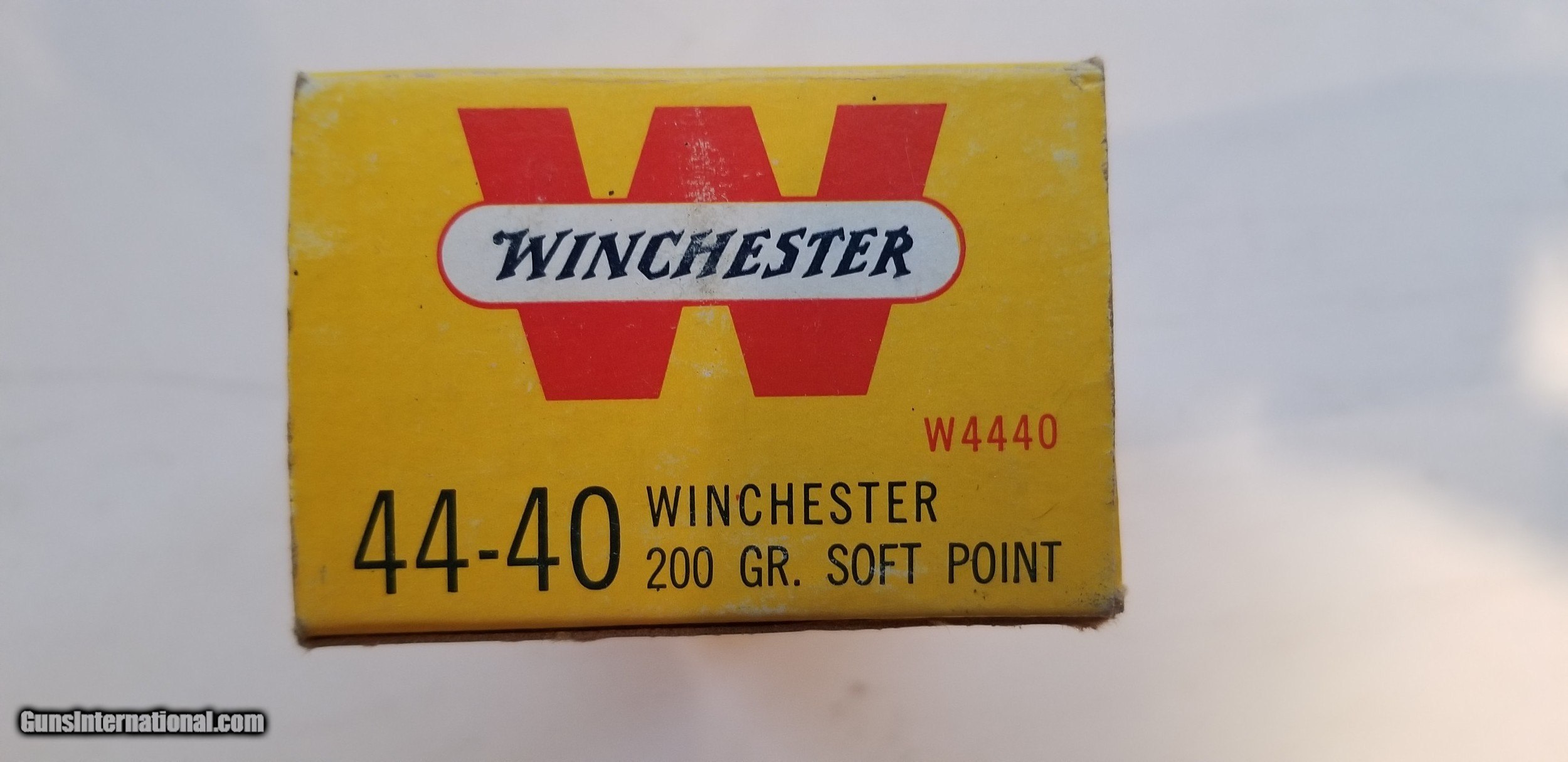 44-40 Winchester 200 grain soft point