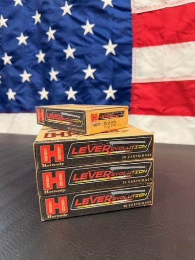 Hornady 25-35 Win. Ammo - Image 1 of 3
