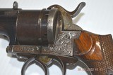 Francotte Pinfire Double Action E. Lefaucheux M Brevette Revolver - 7 of 14