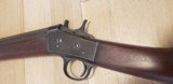 Remington Rolling Block No. 4 rifle with octagon 22” barrel - 1 of 15