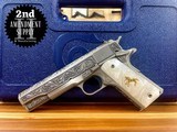 Engraved by Altamont New In Box Colt 1911 Series 70 38 Super 5