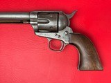 Colt Single Action Army .44/40 7.5" Nickel Year: 1886 w/ Colt Historian Letter - 3 of 14