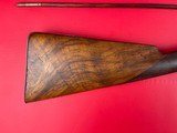 John Probin London SxS 16GA Black Powder Flintlock Shotgun - 6 of 15