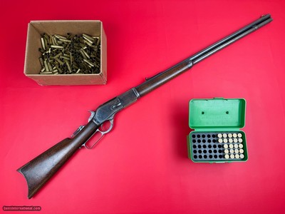 ANTIQUE Winchester 1876 .45-60 W.C.F Mfg. 1881