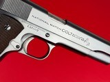 Pre WWII-Special Order Colt Government Model National Match 1911 .45 ACP Pistol 1935 - 12 of 15
