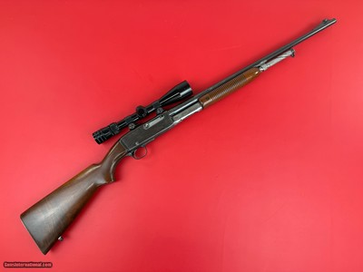 Remington Model 141 .35 Remington w/ Redfield Tracker Scope