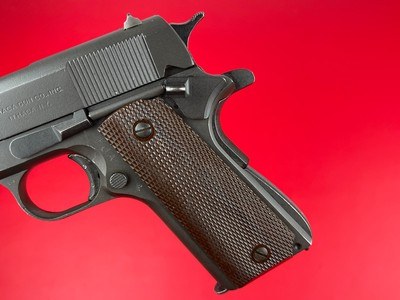 WWII Remington Rand M1911 A1 US Army RI Arsenal Rebuild .45ACP 1945 Period Correct - Image 5 of 15