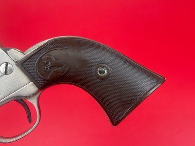 Colt Single Action Army Nickel .45 Colt w/ Colt Letter - Mfg. 1905 - Image 11 of 15