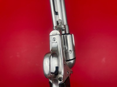 Colt Single Action Army Nickel .45 Colt w/ Colt Letter - Mfg. 1905 - Image 8 of 15