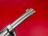 Colt Single Action Army Nickel .45 Colt w/ Colt Letter - Mfg. 1905 - Image 4 of 15