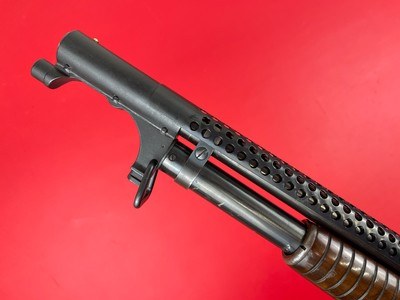 Winchester Model 12 Replica Trench Gun Slam Fire 12GA - Mfg. 1947 - Image 7 of 15