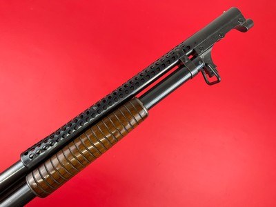 Winchester Model 12 Replica Trench Gun Slam Fire 12GA - Mfg. 1947 - Image 3 of 15