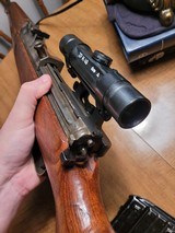 WALTHER K43 GEWEHR 43 G43 8MM MAUSER ALL PARTS MATCHING EXCEPT MAGAZINE WITH SCOPE, MOUNT, AND SHOULDER STRAP - 8 of 11