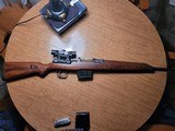 WALTHER K43 GEWEHR 43 G43 8MM MAUSER ALL PARTS MATCHING EXCEPT MAGAZINE WITH SCOPE, MOUNT, AND SHOULDER STRAP - 1 of 11