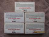 Winchester John Wayne 32-40 Commemorative Ammo, 5 Full Original Boxes, One Lot - 6 of 6